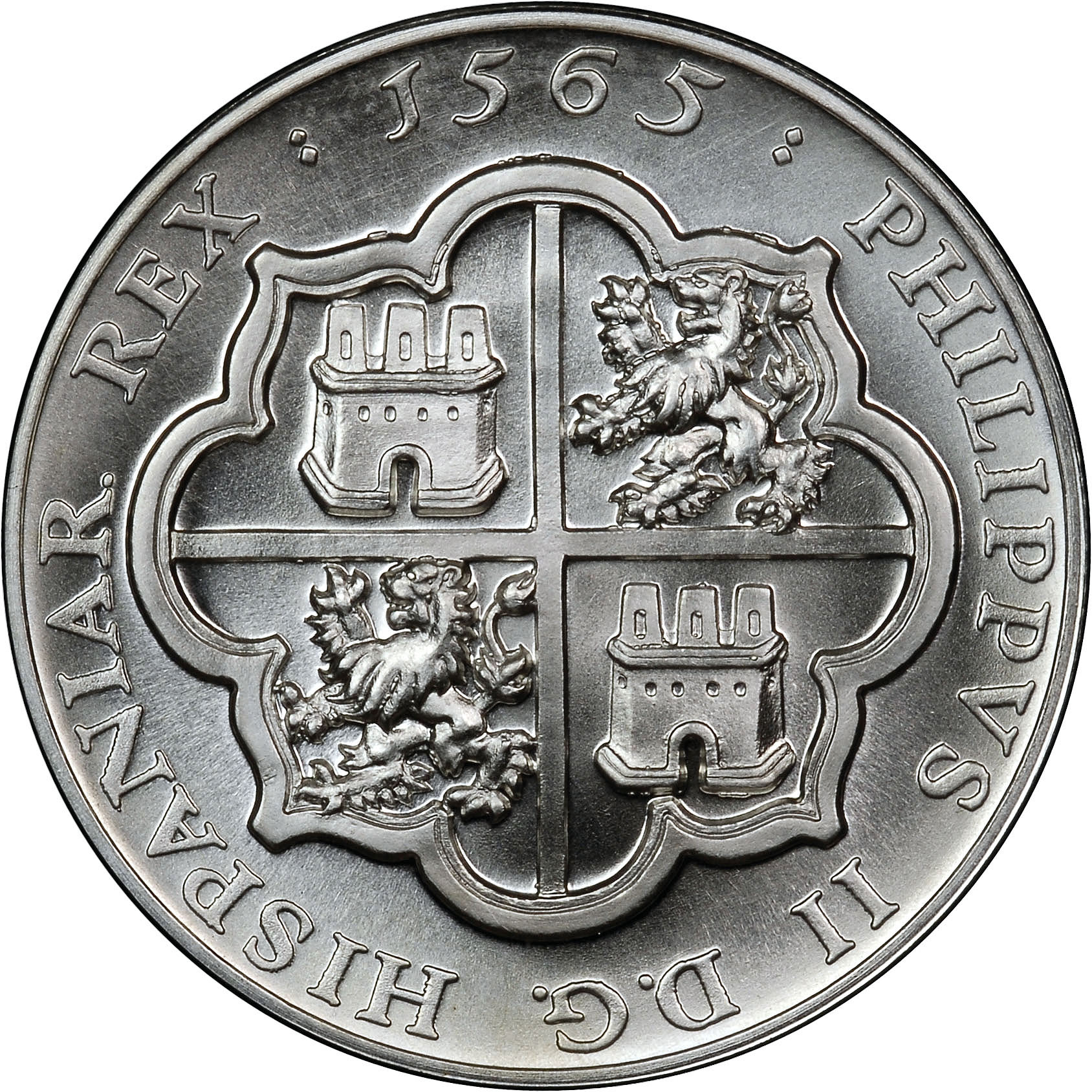 1965 SILVER ST. AUGUSTINE 400th SC50C MS | Coin Explorer | NGC