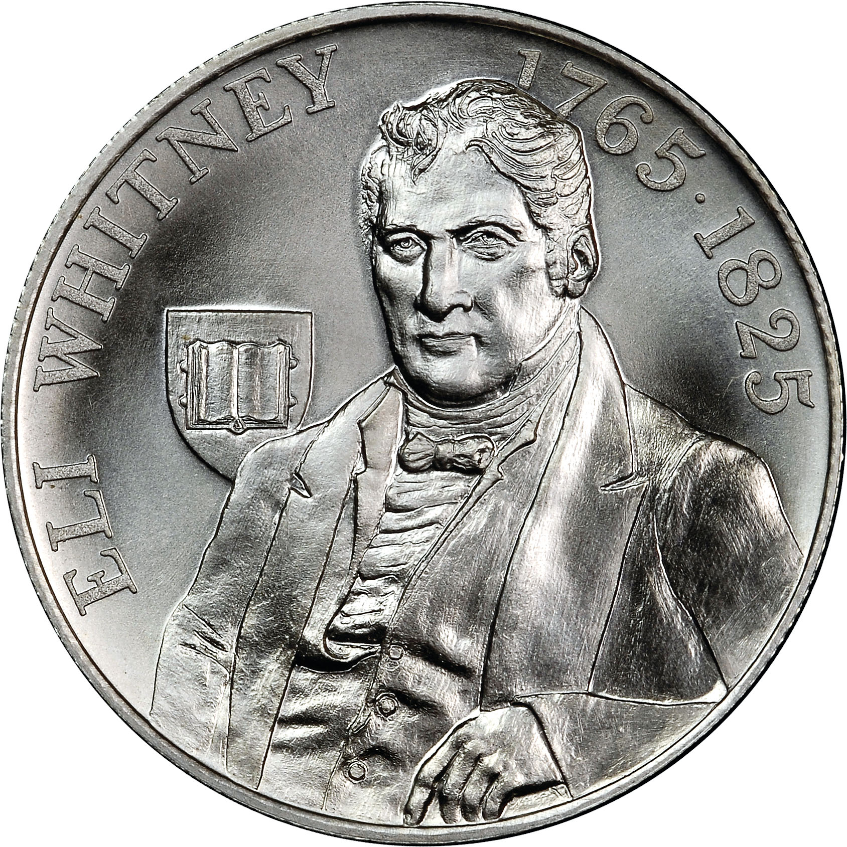 1965) SILVER ELI WHITNEY BICENTENNIAL SC50C MS | Coin Explorer | NGC