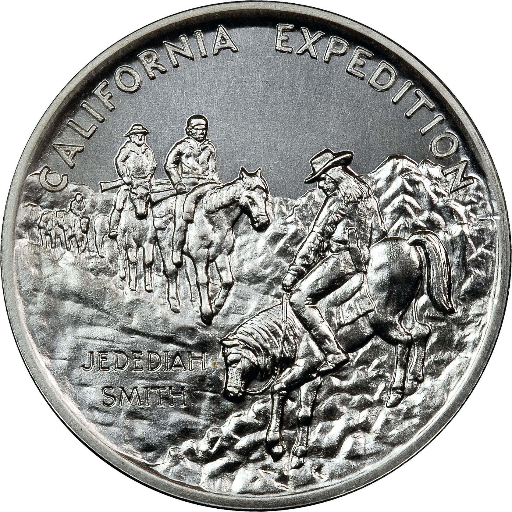 1976) SILVER CALIFORNIA EXPEDITION SC50C MS | Coin Explorer | NGC