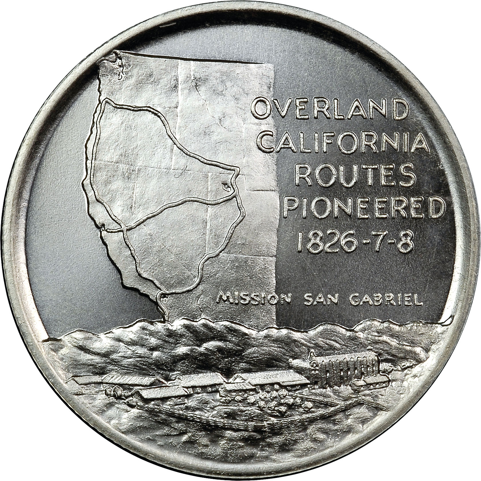 1976) SILVER CALIFORNIA EXPEDITION SC50C MS | Coin Explorer | NGC