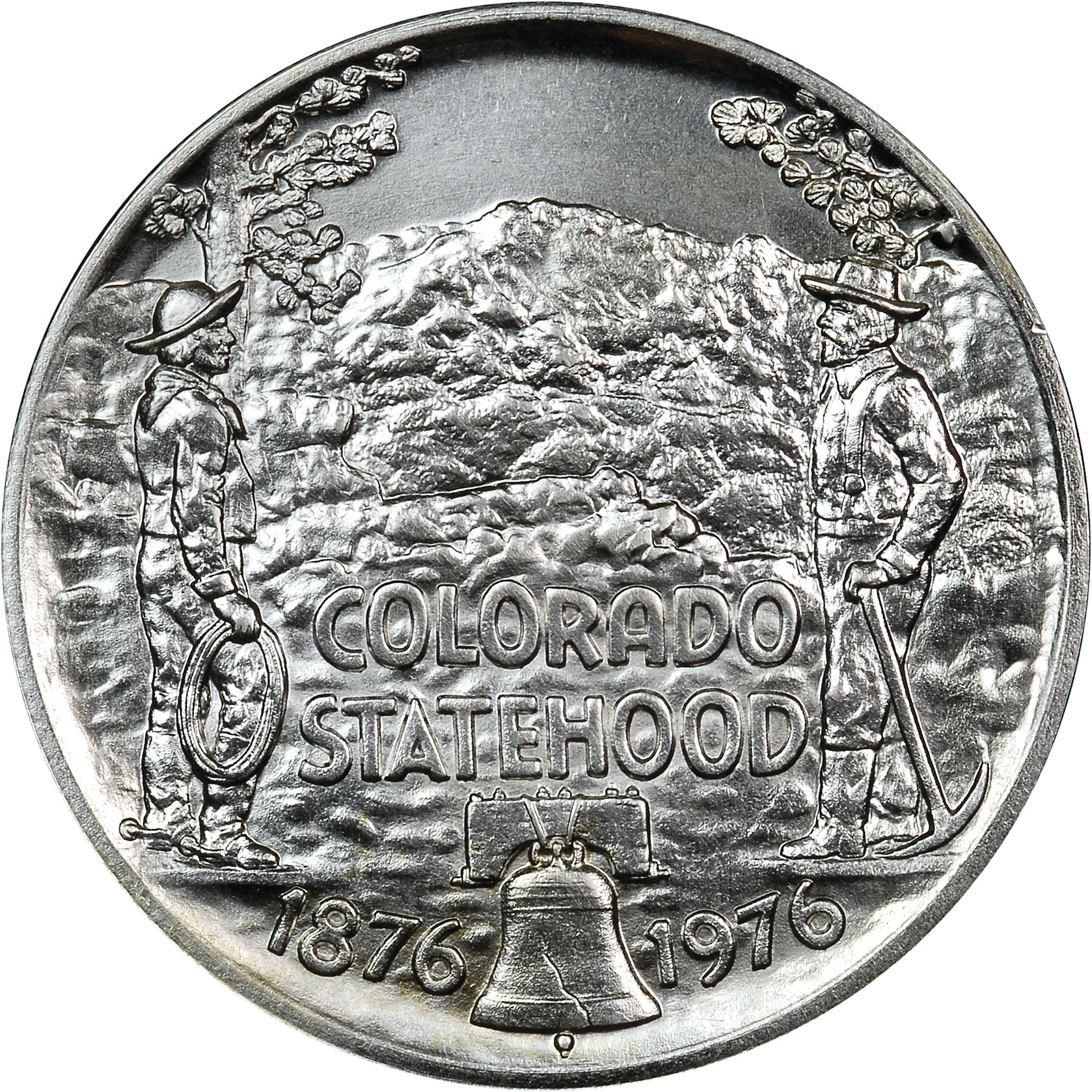 1976 SILVER COLORADO CENTENNIAL SC50C MS | Coin Explorer | NGC