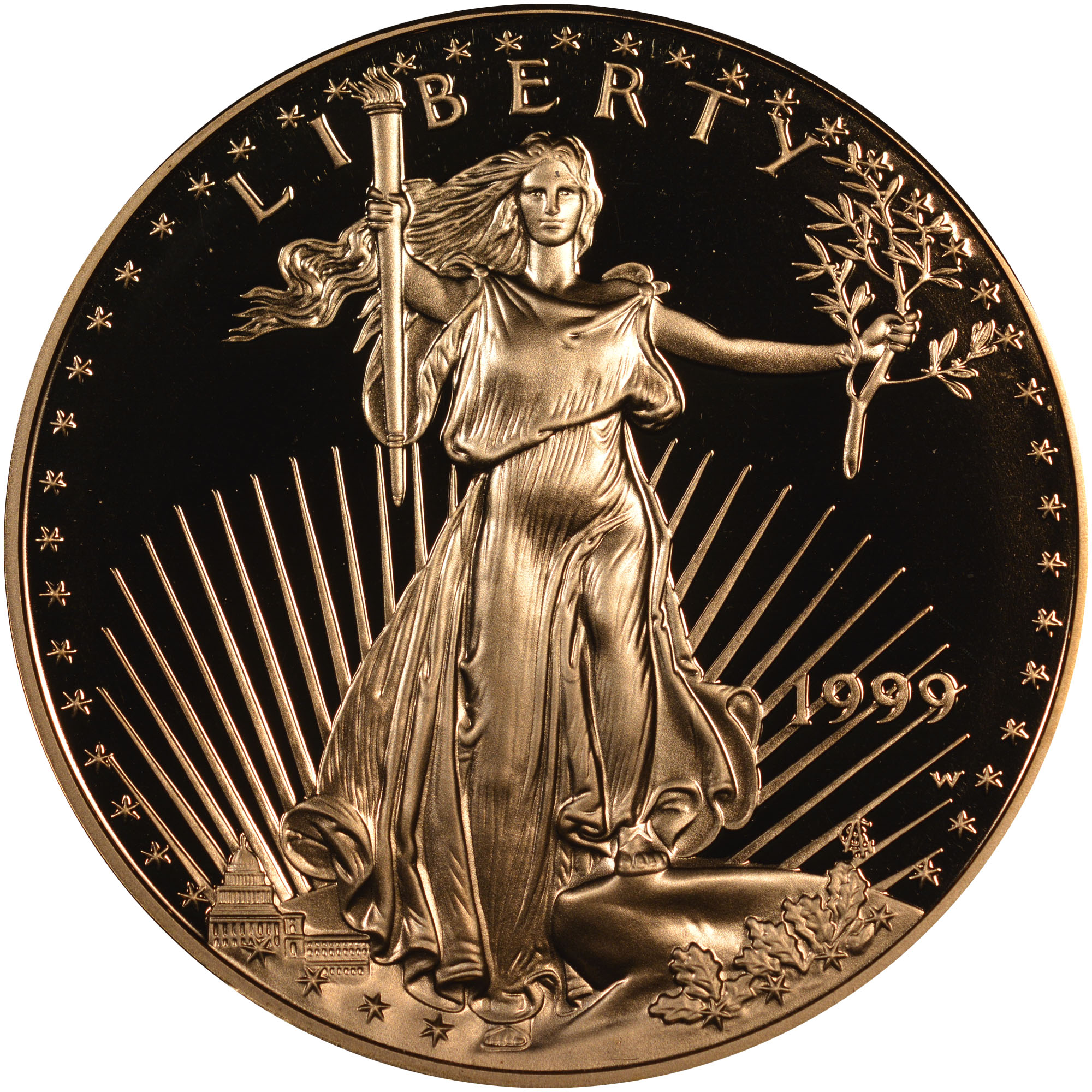 1999 W EAGLE G$50 PF | Coin Explorer | NGC