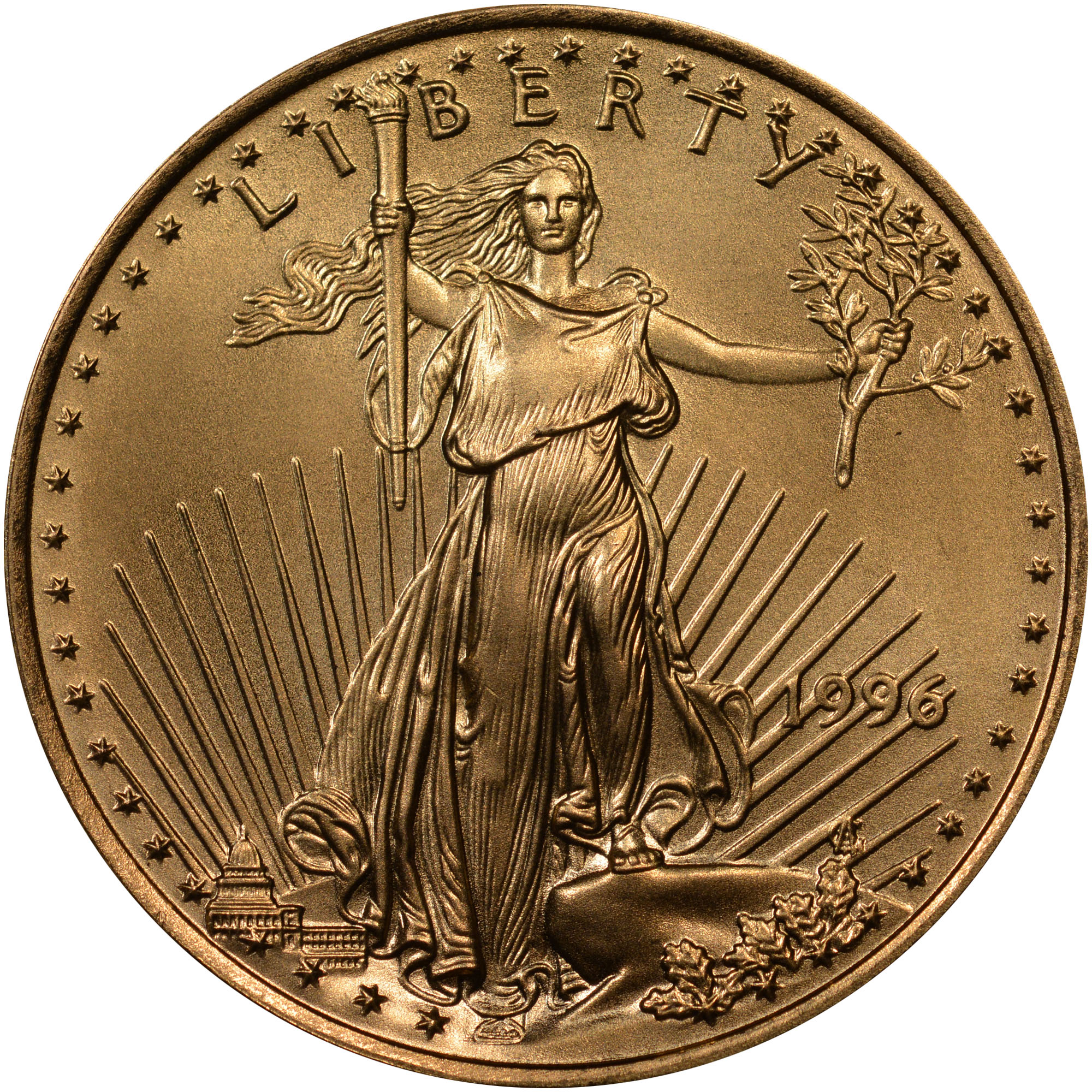 1996 EAGLE G$10 MS | Coin Explorer | NGC