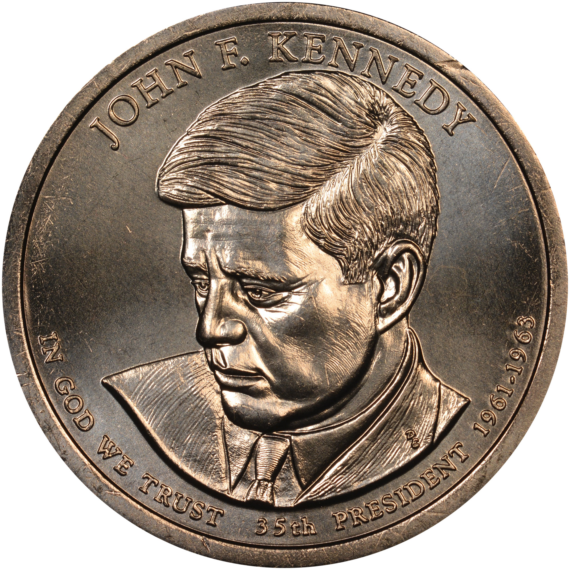 2015 P John F. Kennedy 1 MS Presidential Dollars NGC
