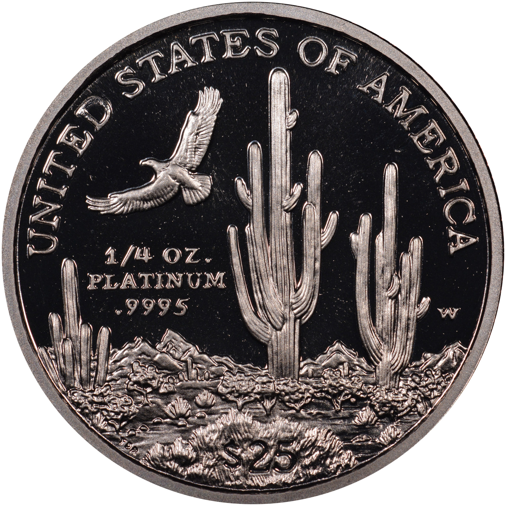 2001 W EAGLE P$25 PF | Coin Explorer | NGC