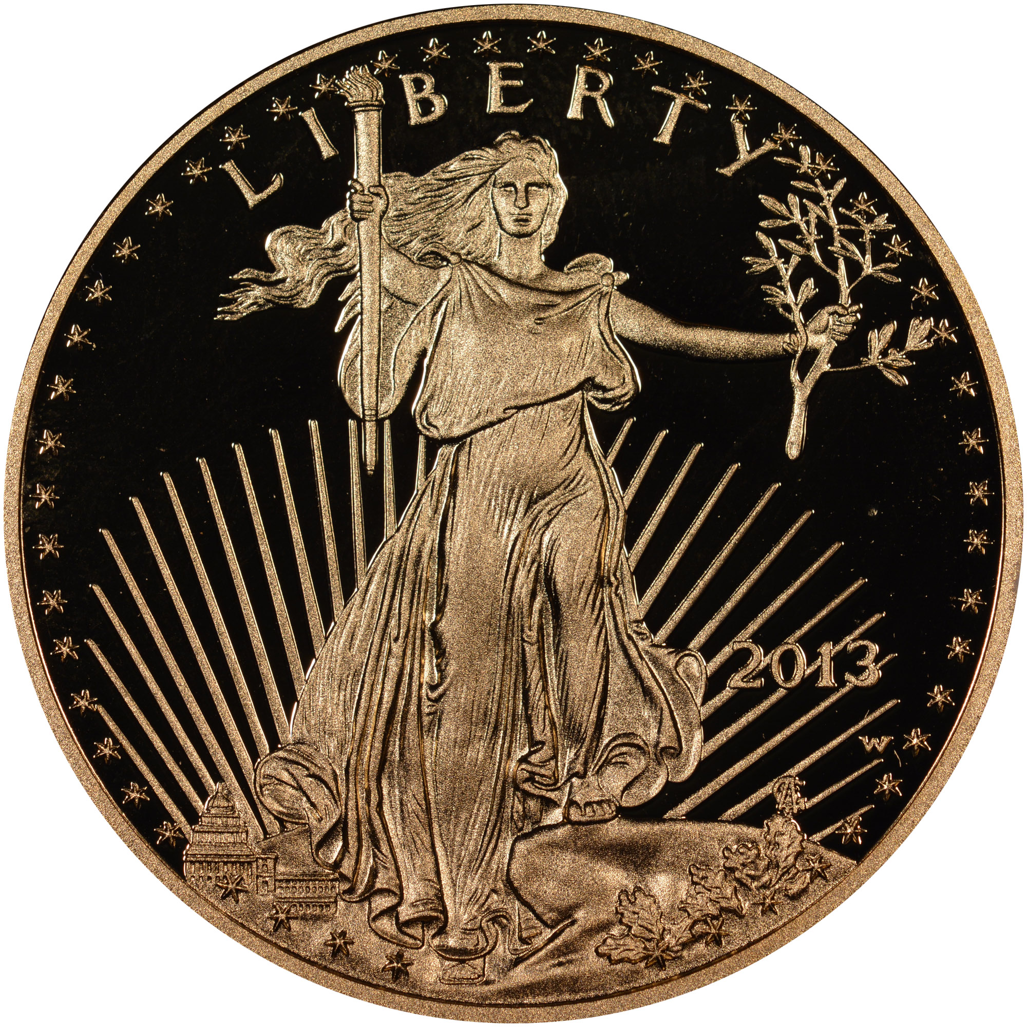 2013 W EAGLE G$25 PF | Coin Explorer | NGC