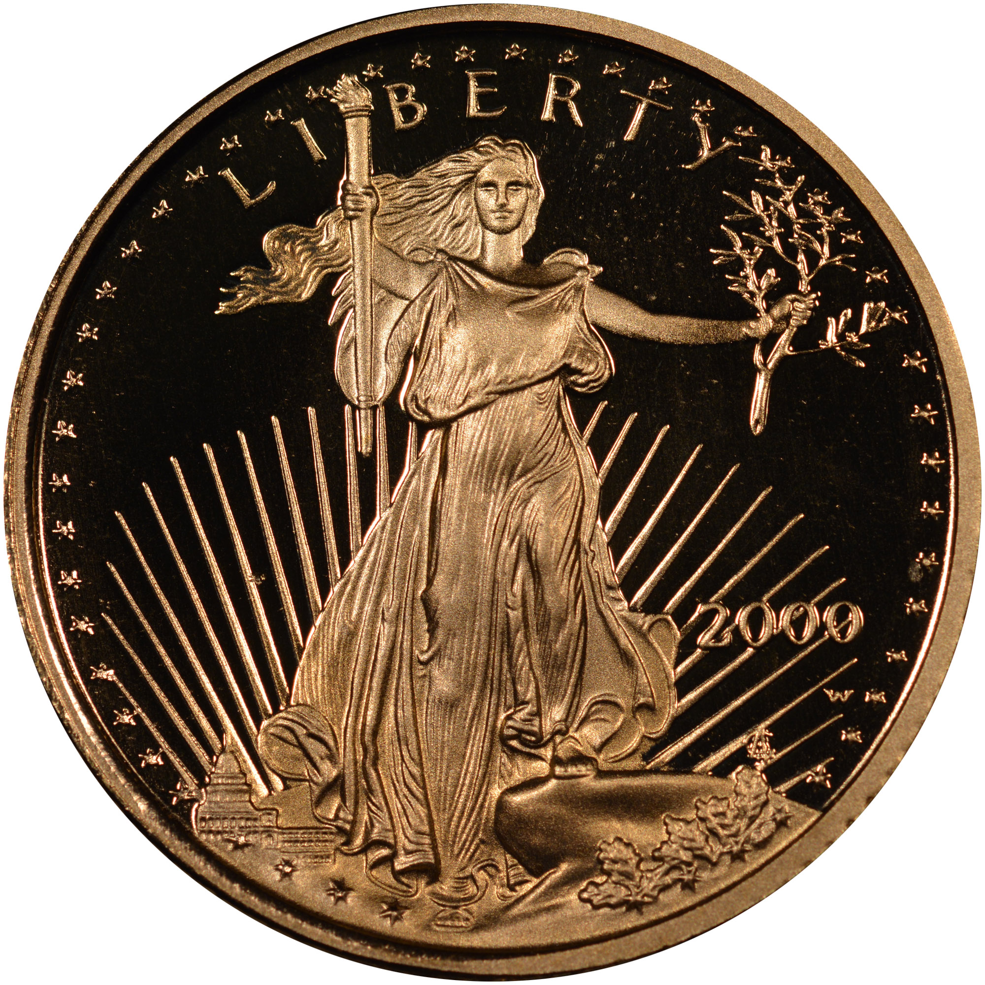2000 W EAGLE G$5 PF | Coin Explorer | NGC
