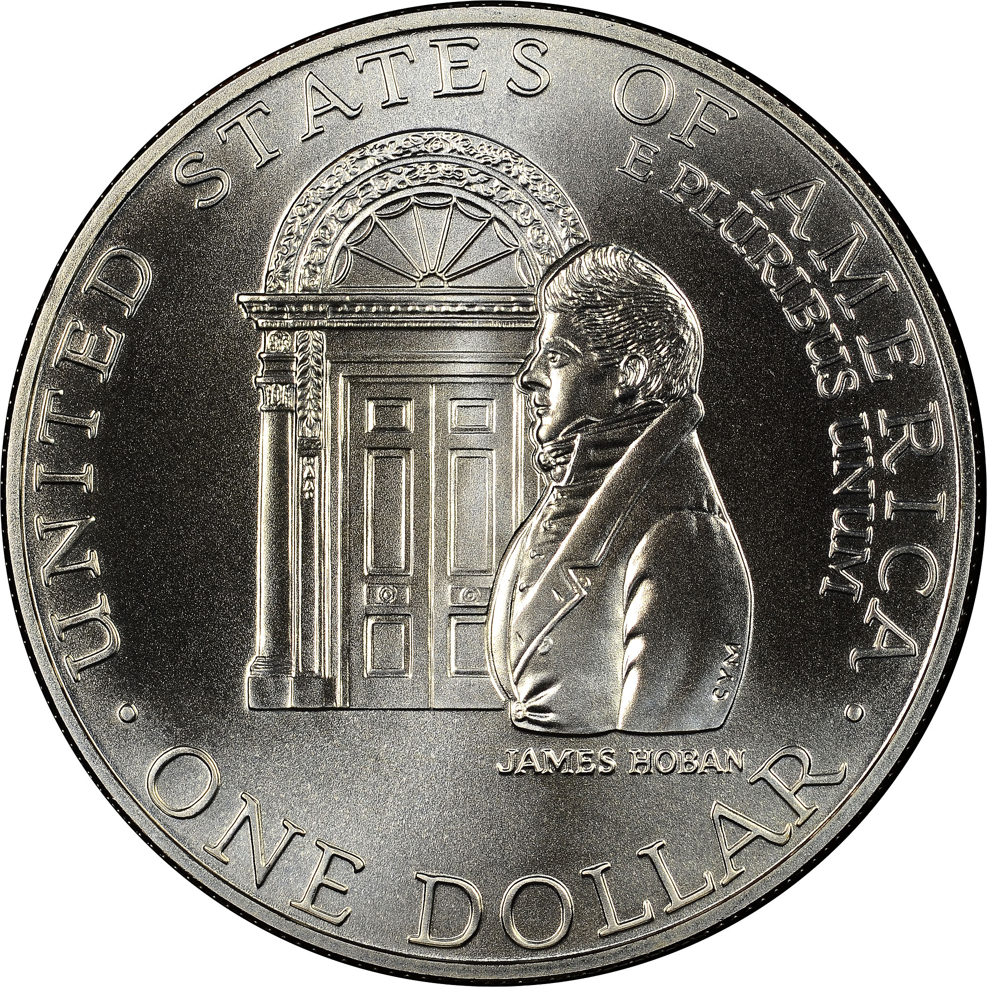 古銭記念幣　アメリカ歴代12人の大統領記念コイン 背アメリカホワイトハウス 1992 D WHITE HOUSE BICENTENNIAL S$1 MS | Coin Explorer | NGC