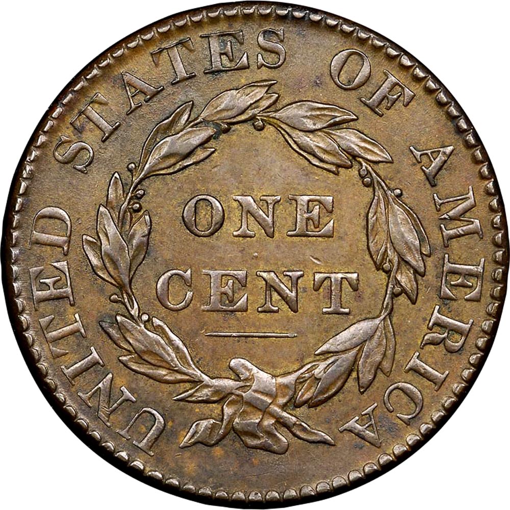 1823/2 N-1 1C MS | Coin Explorer | NGC