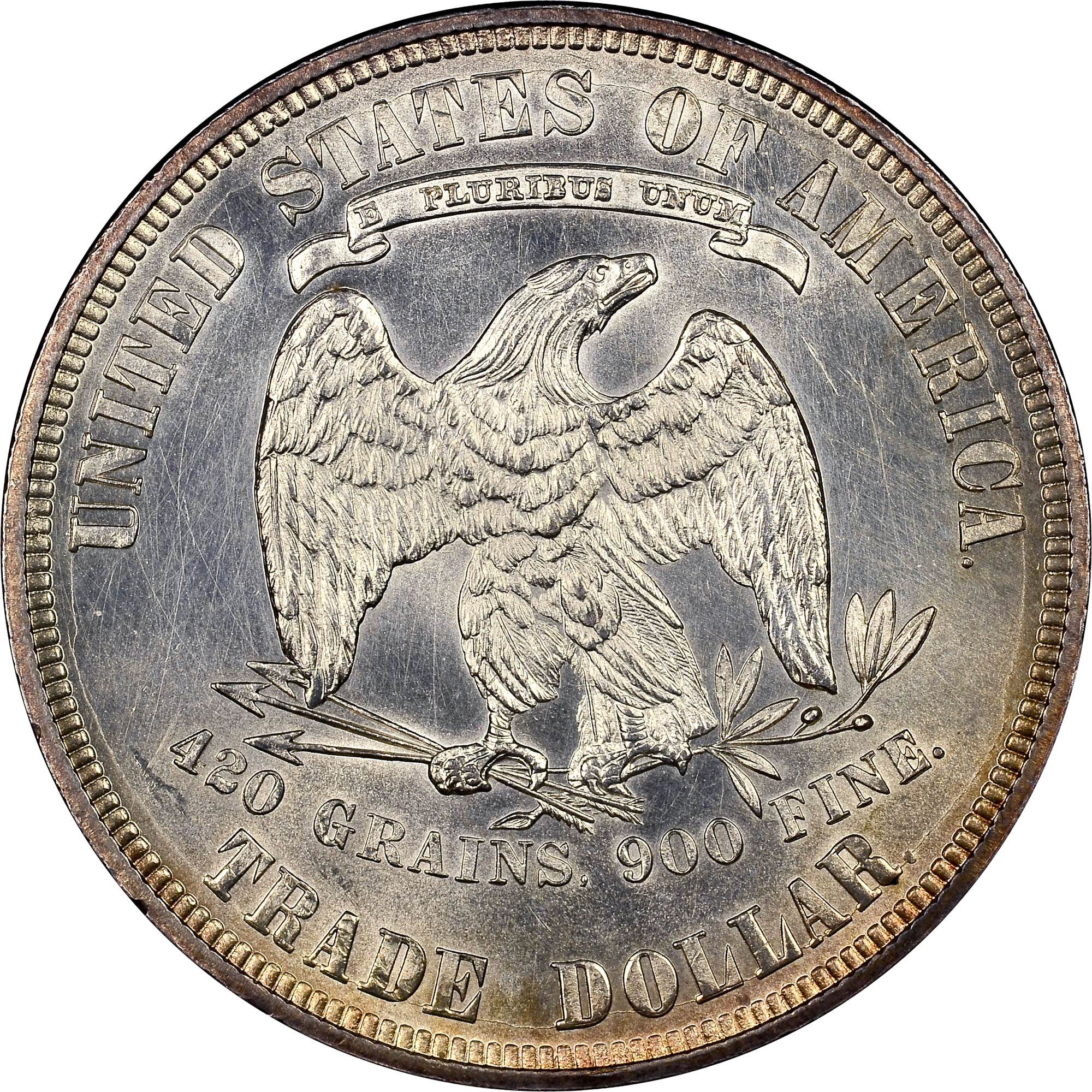 1877 T1 MS Trade Dollars NGC