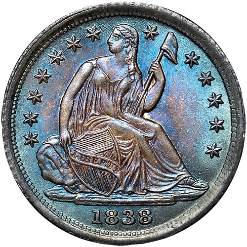 Liberty GENESIS106 171cm 使用わずか美品 Seated Liberty Half Dimes (1837-1873) | VarietyPlus | NGC