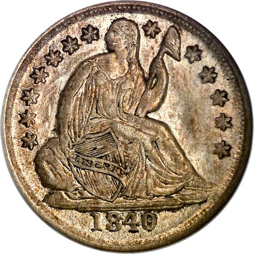 Seated Liberty Half Dimes (1837-1873) | VarietyPlus | NGC