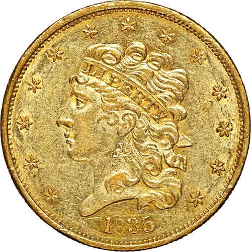 Classic Head $5 (1834-1838) | VarietyPlus® | NGC