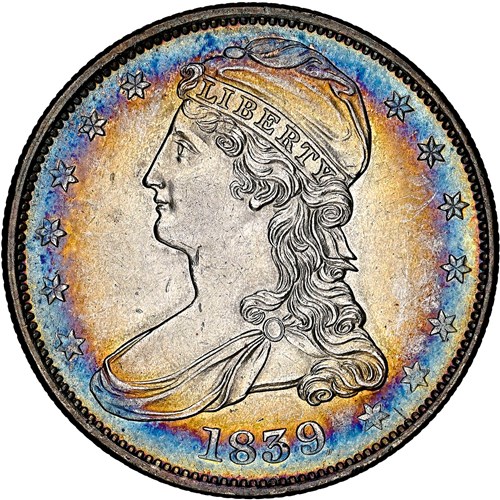 Capped Bust Reeded Edge Half Dollars (1836-1839) | VarietyPlus | NGC