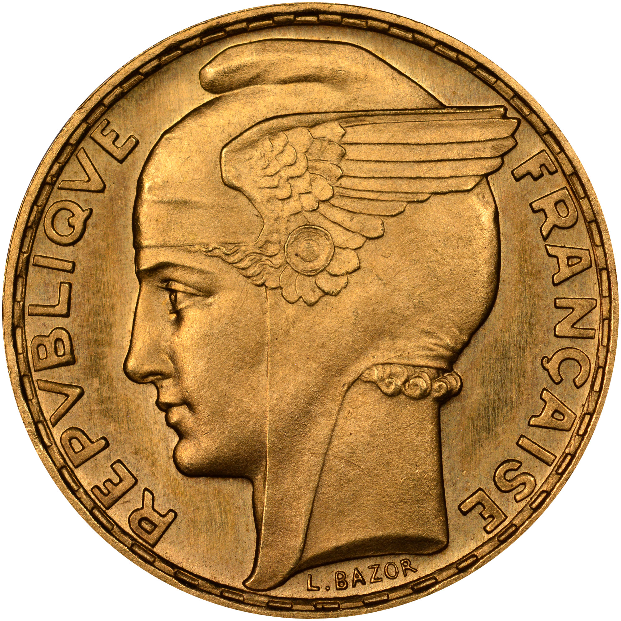 フランス 100フラン金貨 1988年 プルーフ【NGC PF 69 U.C】 フランス 100フラン金貨 1988年 プルーフ【NGC PF 69 U.C】 フランス