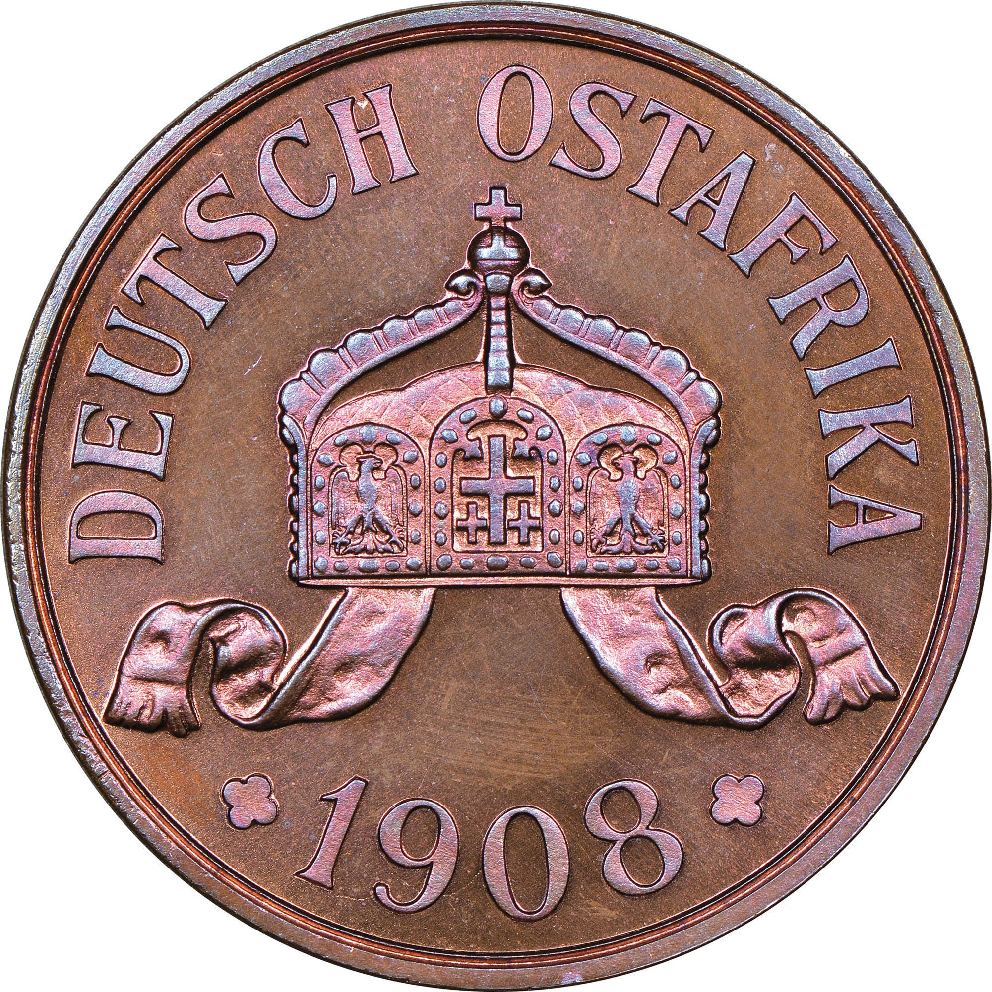 German East Africa 5 Heller KM 11 Prices & Values | NGC