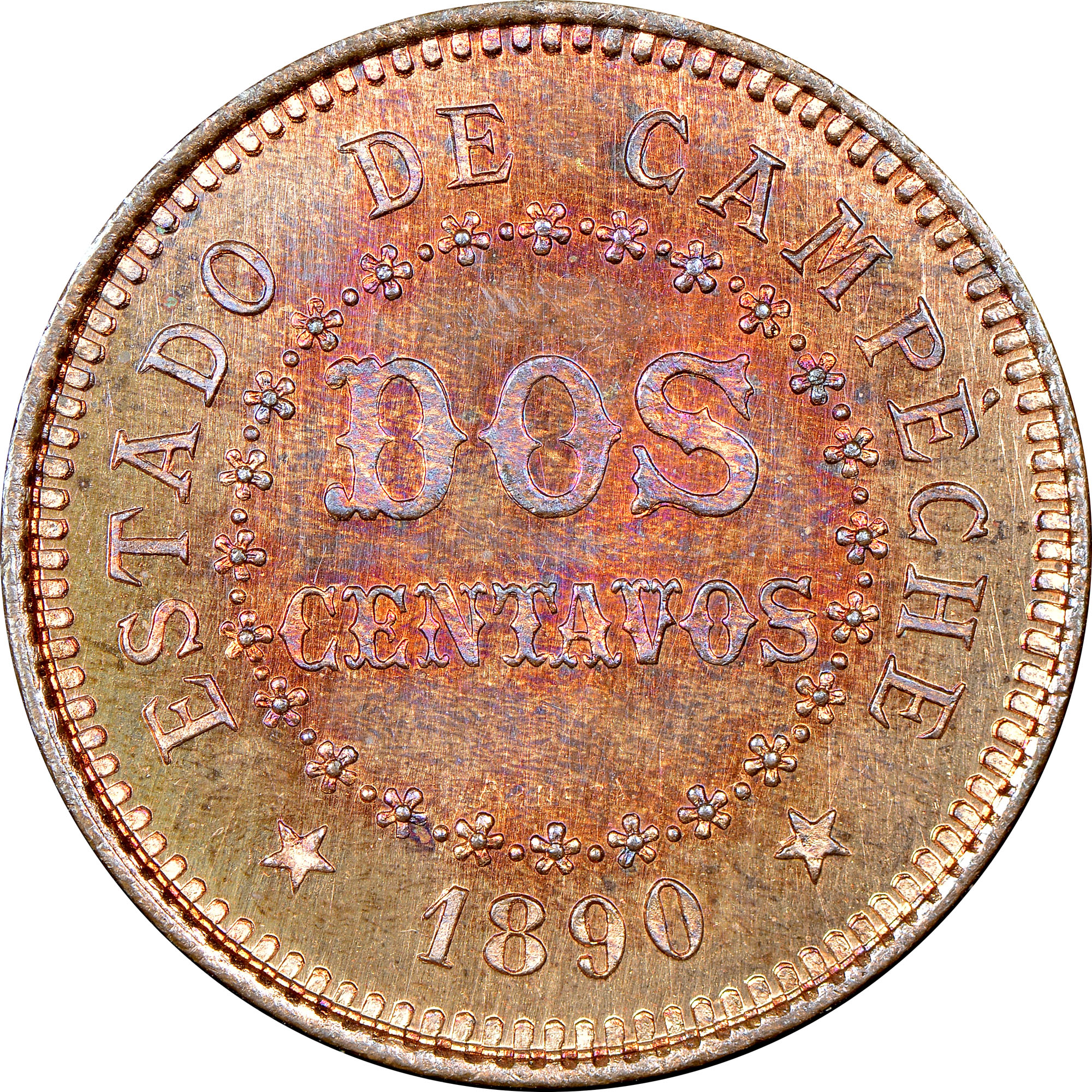 Mexico SECOND REPUBLIC 2 Centavos X NC12 Prices & Values | NGC