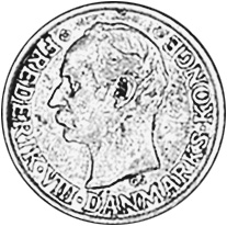 Denmark 25 Øre KM 808 Prices & Values | NGC