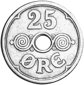 Denmark 25 Øre KM 823.1 Prices & Values | NGC
