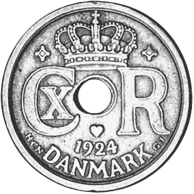 Denmark 25 Øre KM 823.1 Prices & Values | NGC