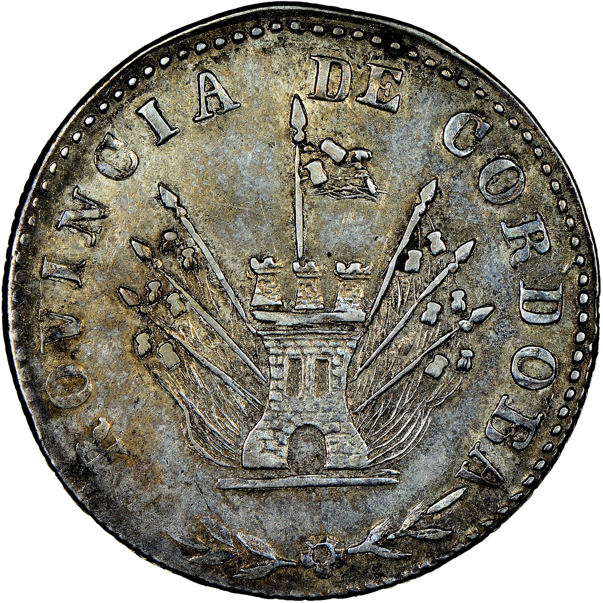 Argentina CORDOBA 4 Reales KM 24.2 Prices & Values | NGC