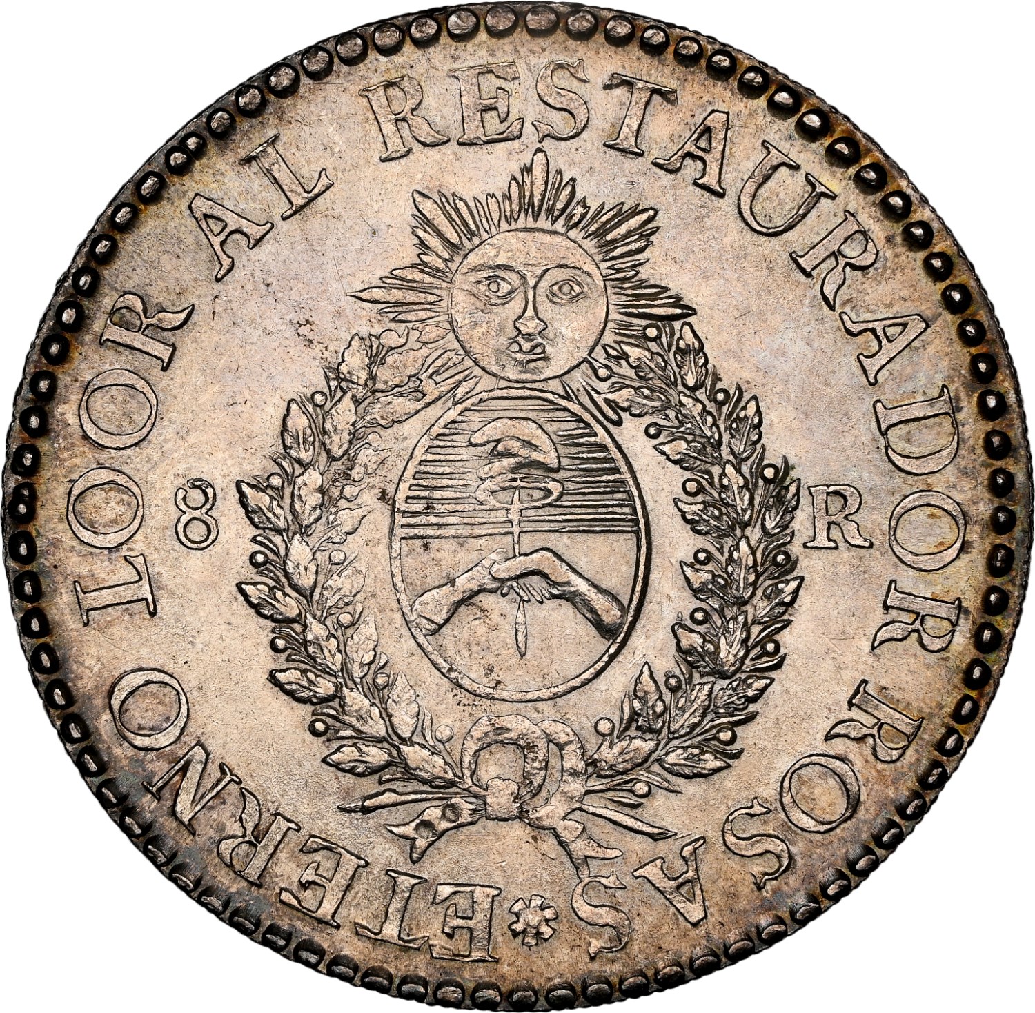 Argentina LA RIOJA 8 Reales KM 8 Prices & Values | NGC