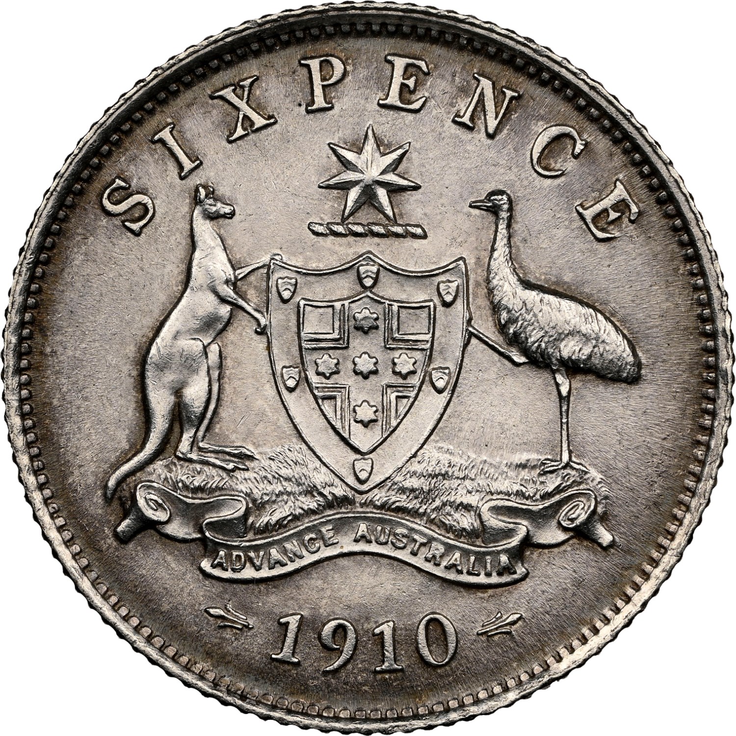 Australia Sixpence KM 19 Prices & Values | NGC