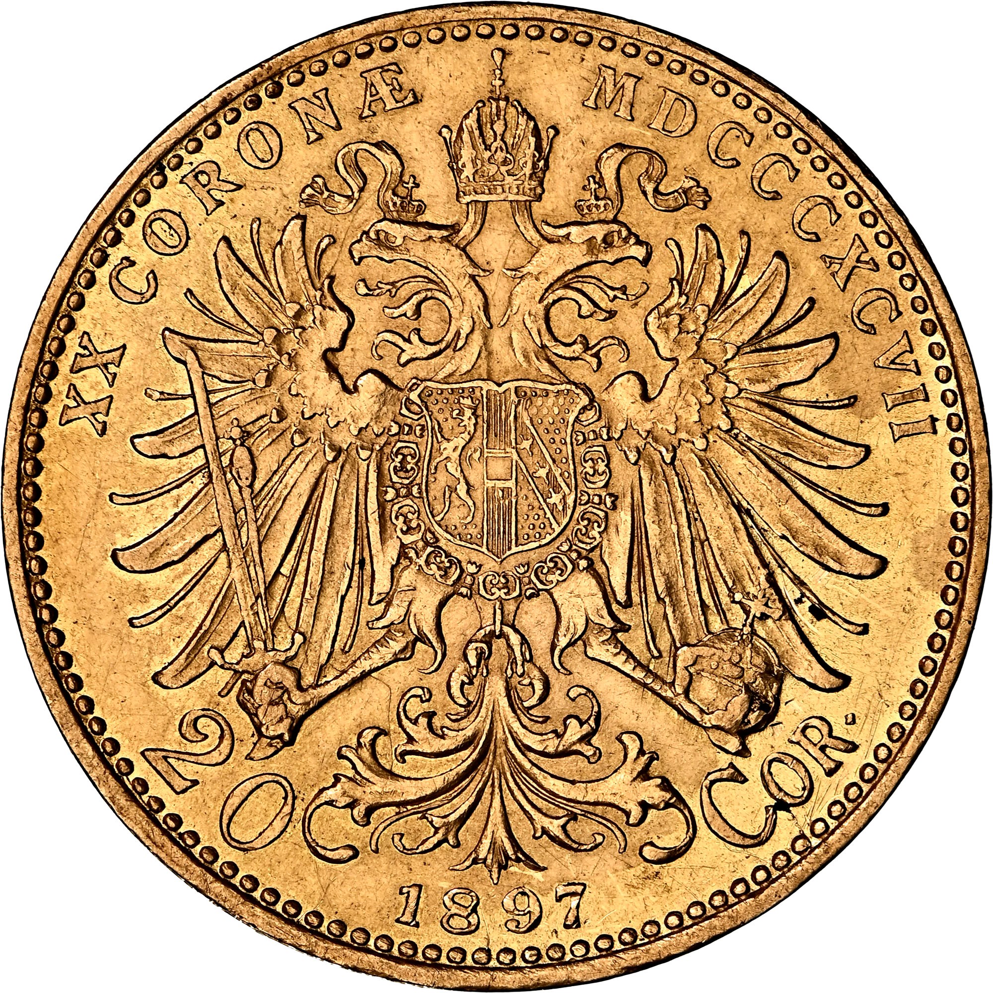 Austria 20 Corona KM 2806 Prices & Values | NGC