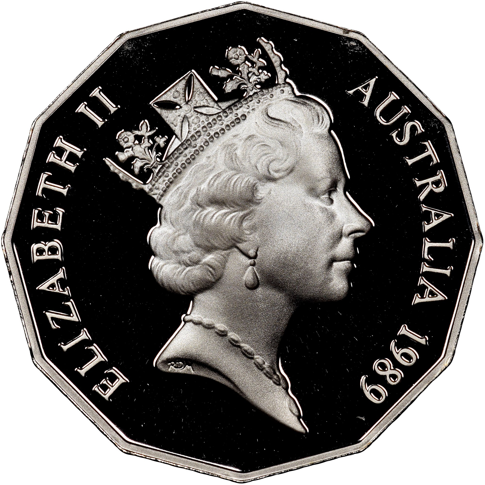 外国 オーストラリア 1989 Australia 50 Cents KM 128 Prices & Values | NGC