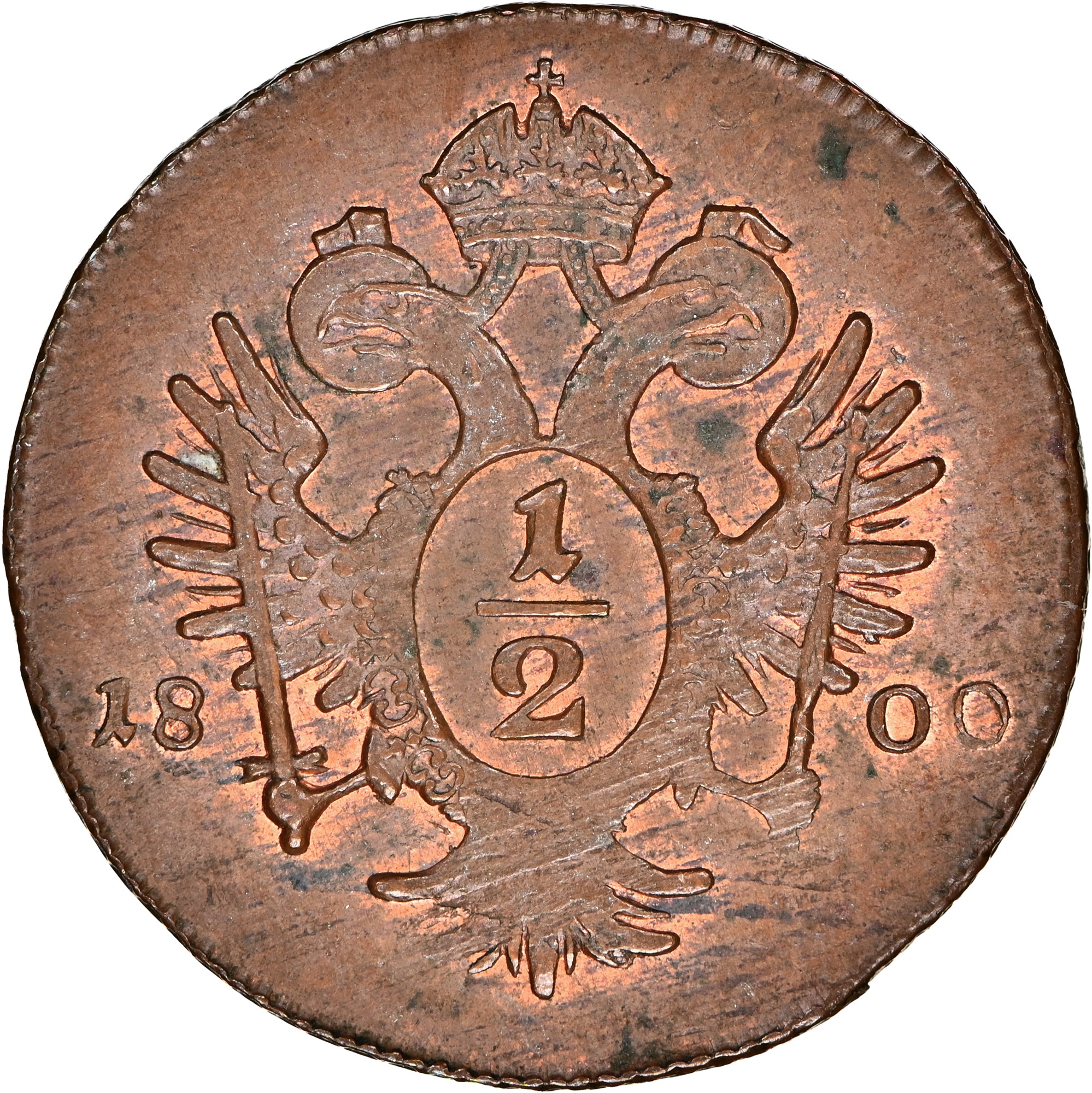 Austria 1/2 Kreuzer KM 2108 Prices & Values | NGC