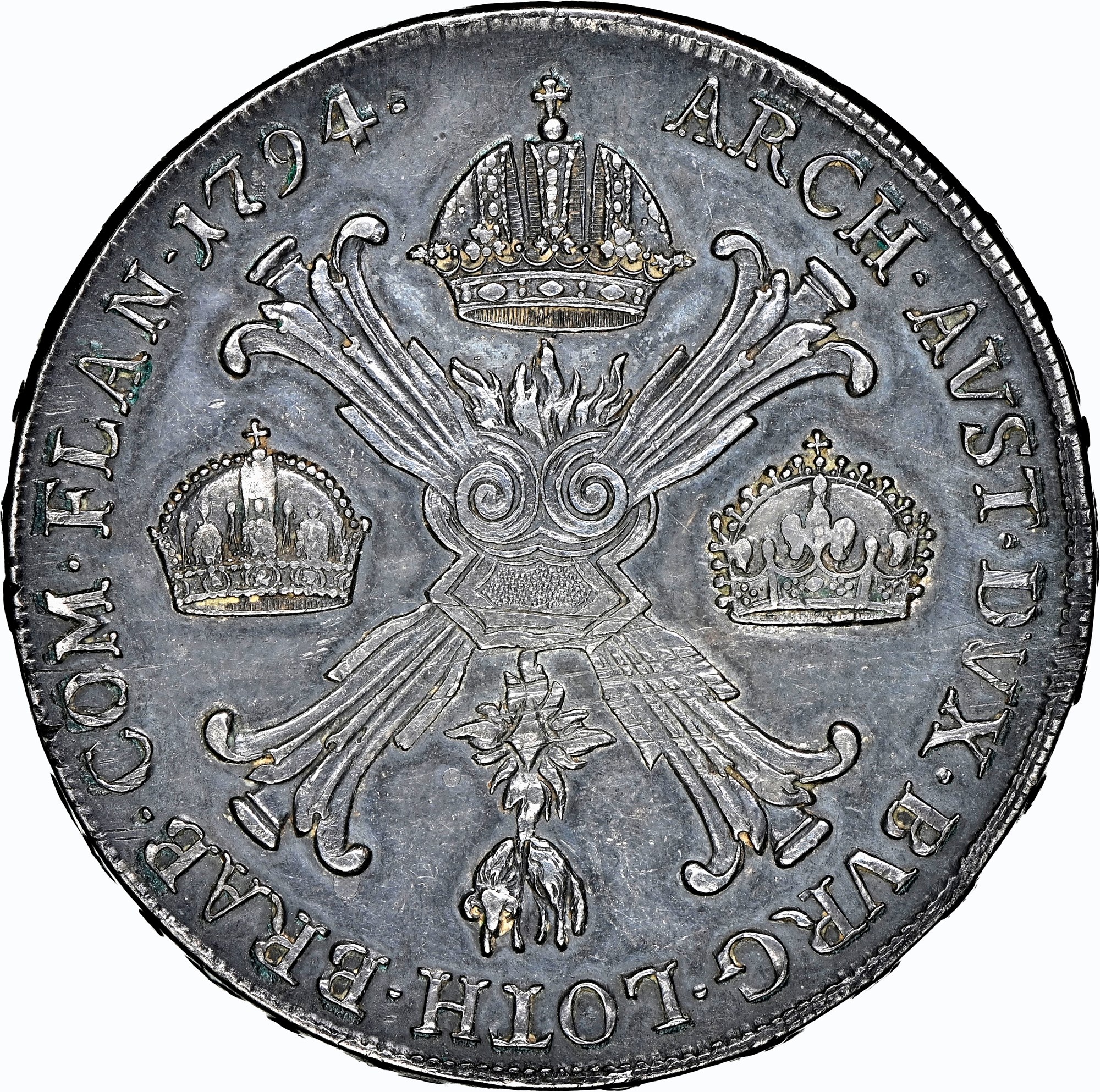 Austrian Netherlands Kronenthaler KM 62.2 Prices & Values | NGC