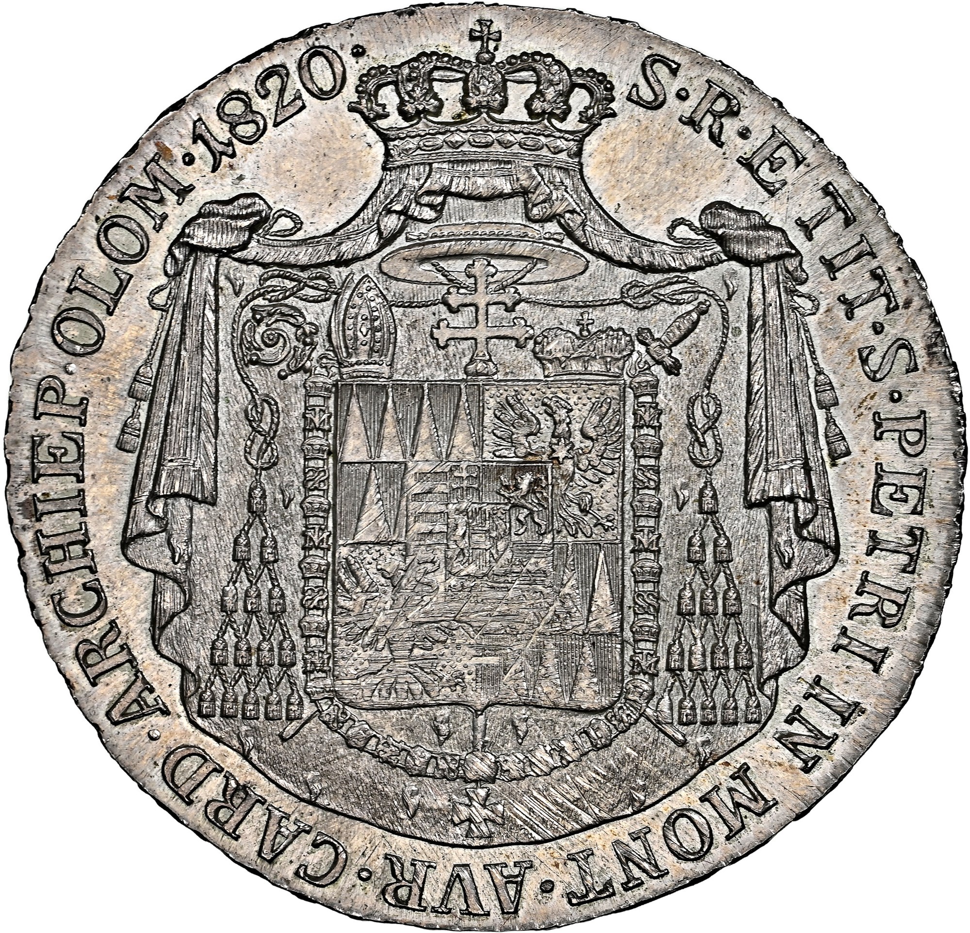 Austrian States OLMÜTZ 1/2 Convention Thaler KM 492 Prices & Values |