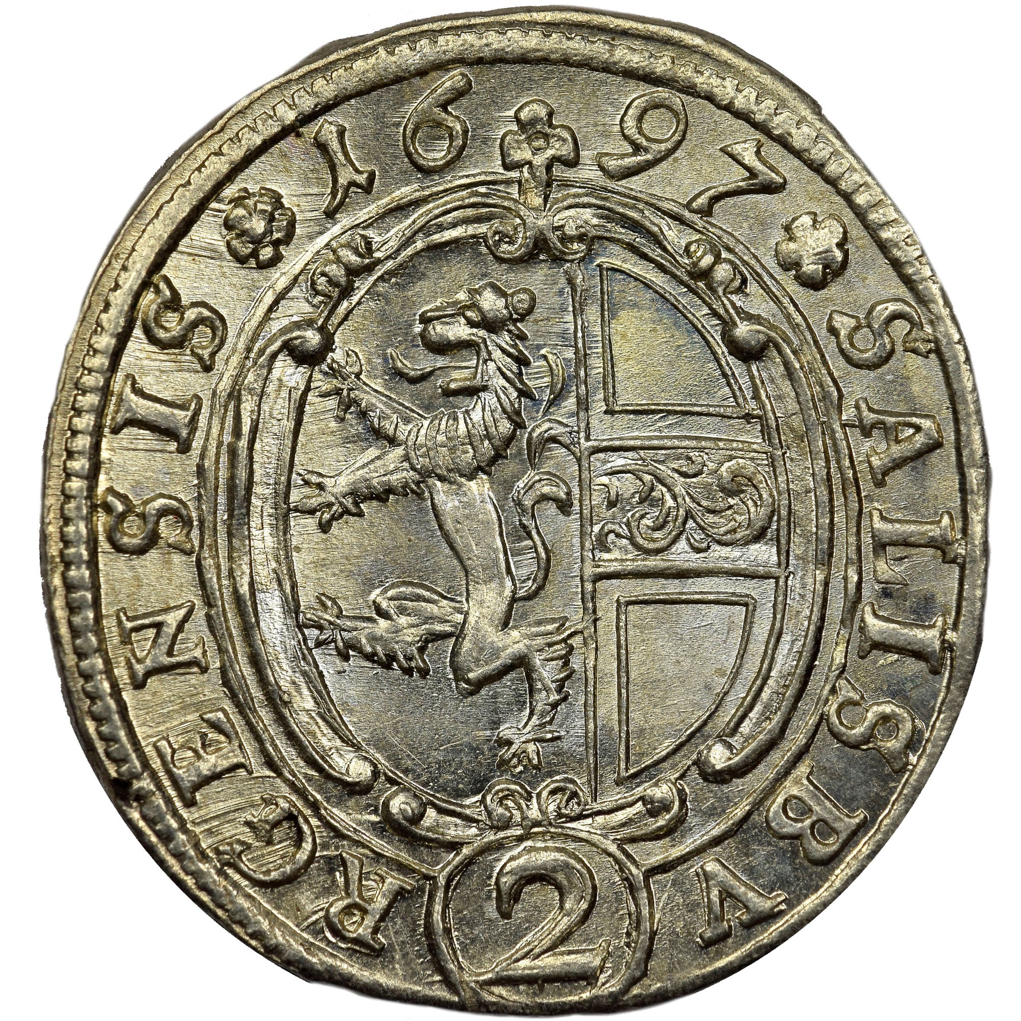 Austrian States SALZBURG 2 Kreuzer KM 280 Prices & Values | NGC