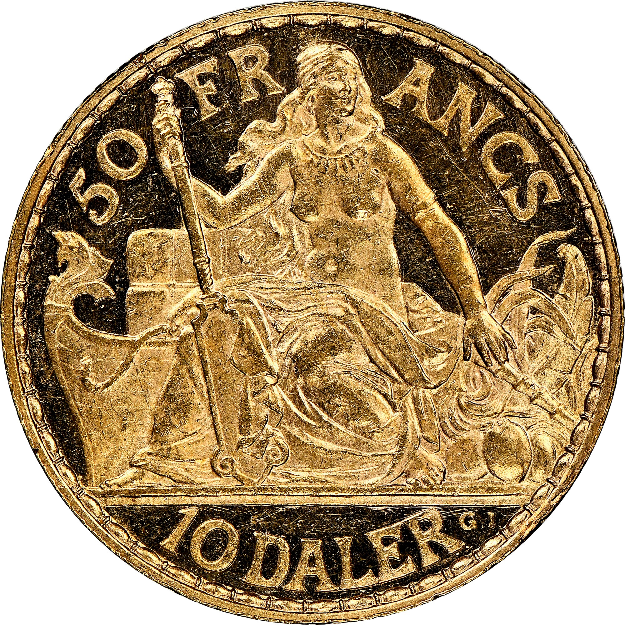 Danish West Indies 10 Daler KM 73 Prices & Values | NGC