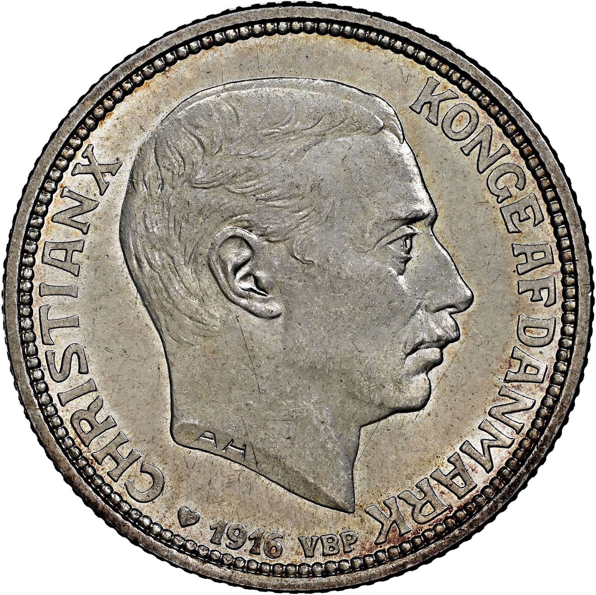 Denmark 2 Kroner KM 820 Prices & Values | NGC