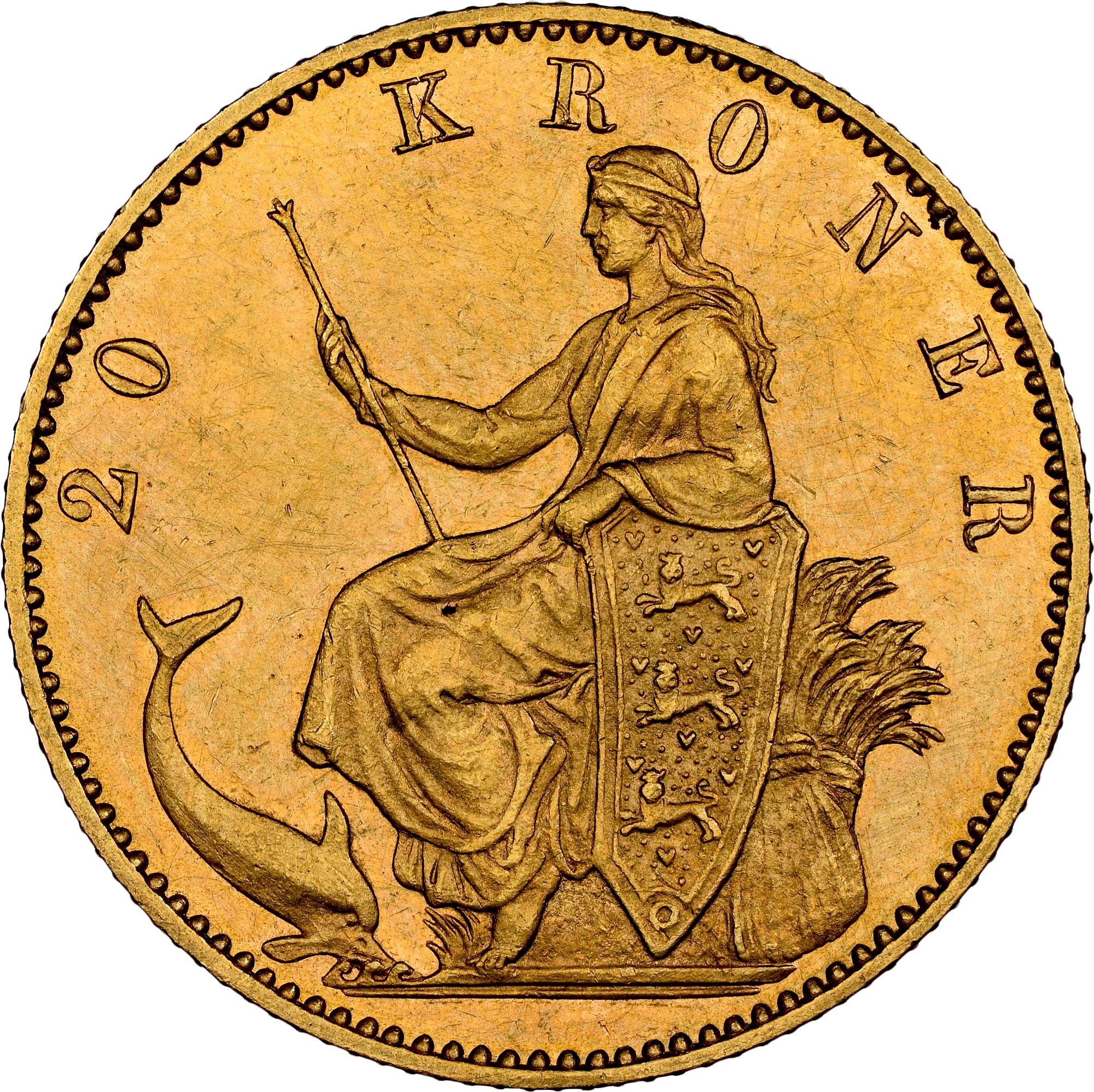 Denmark 20 Kroner KM 791.2 Prices & Values | NGC