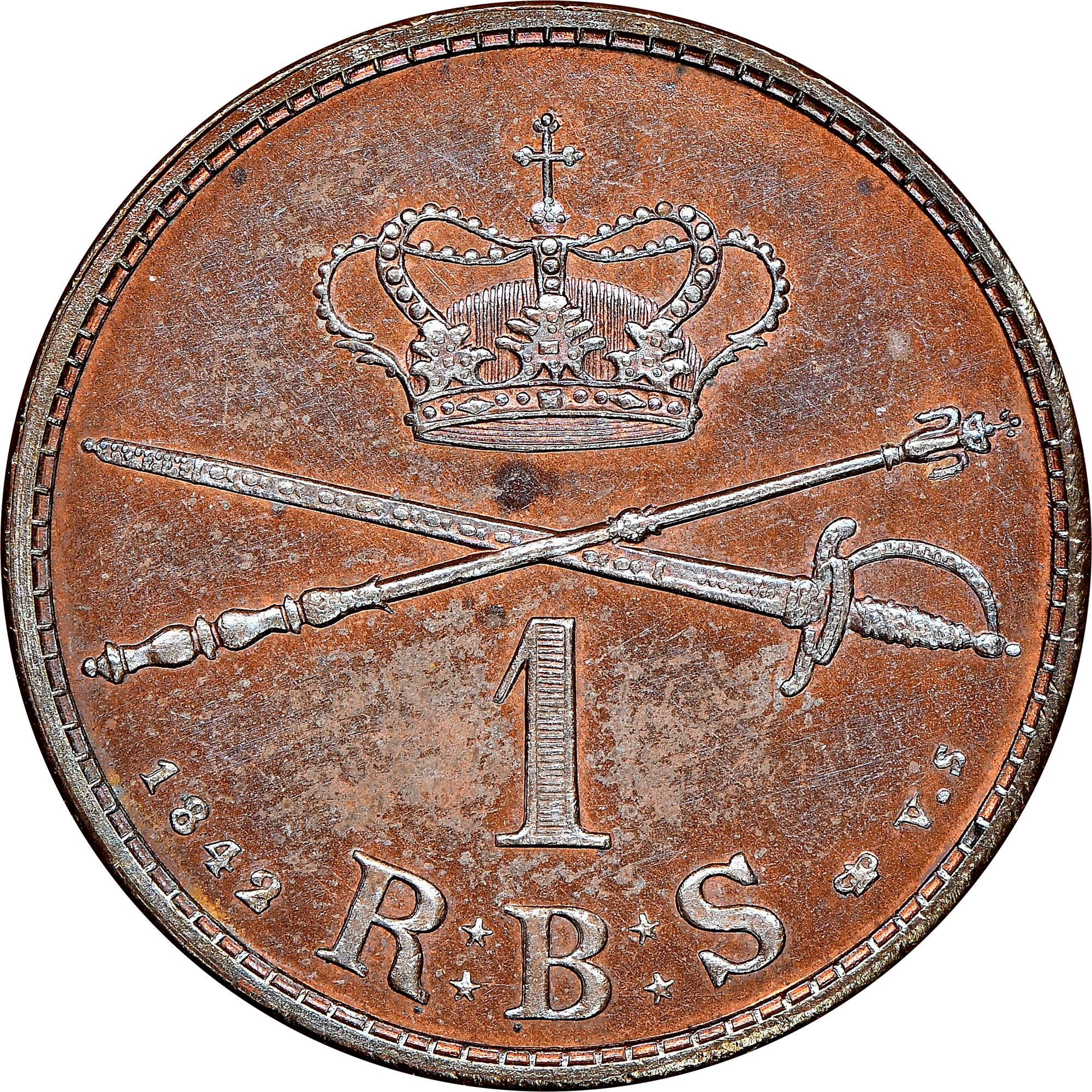 Denmark Rigsbankskilling KM 726.2 Prices & Values | NGC