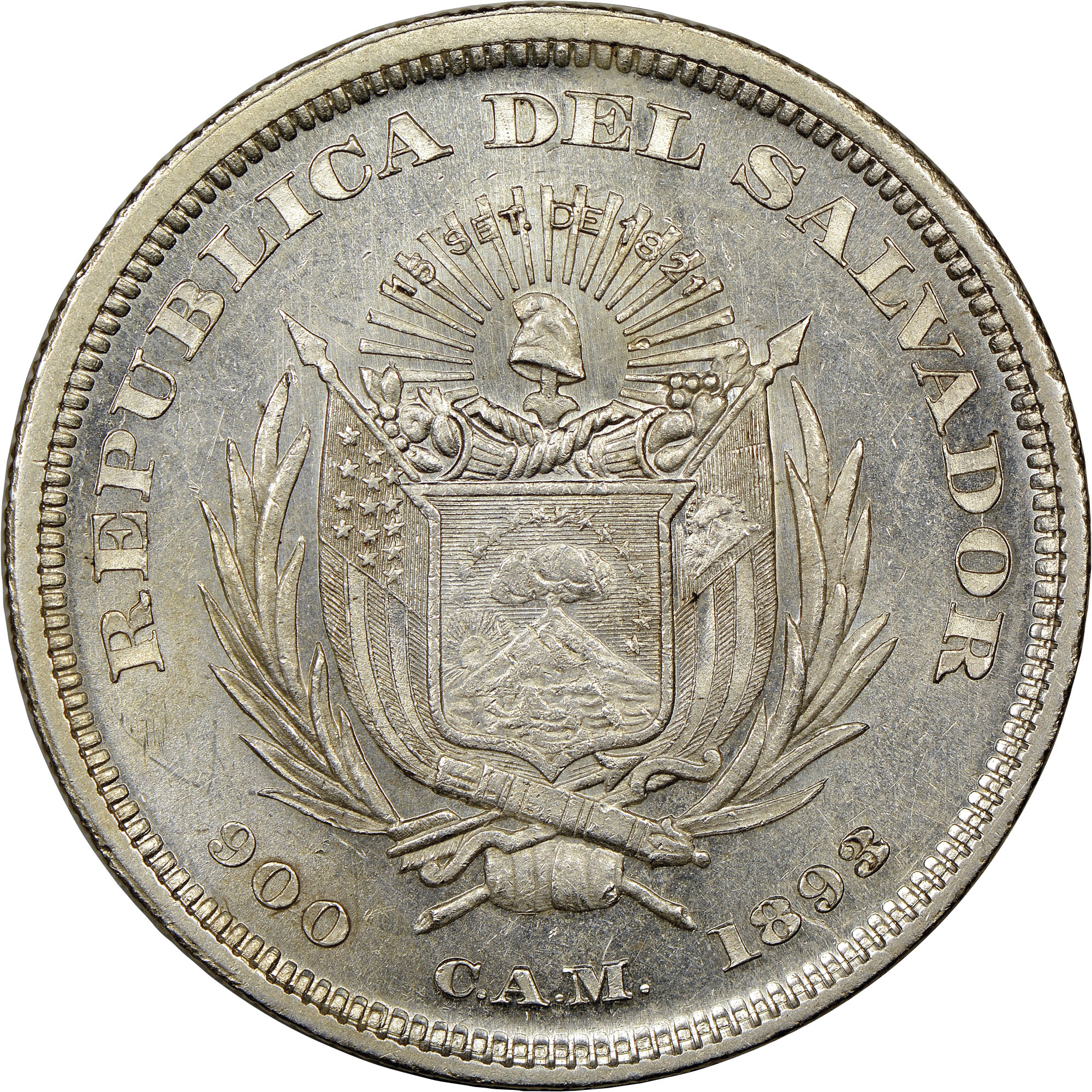 El Salvador Peso KM 115.1 Prices & Values | NGC