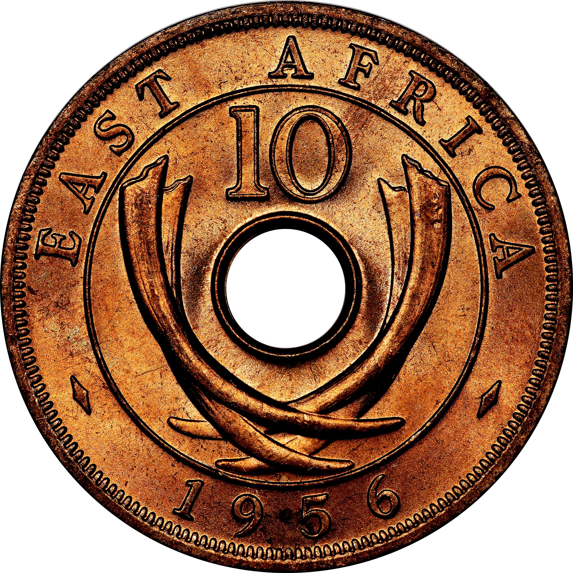 East Africa 10 Cents KM 38 Prices & Values | NGC