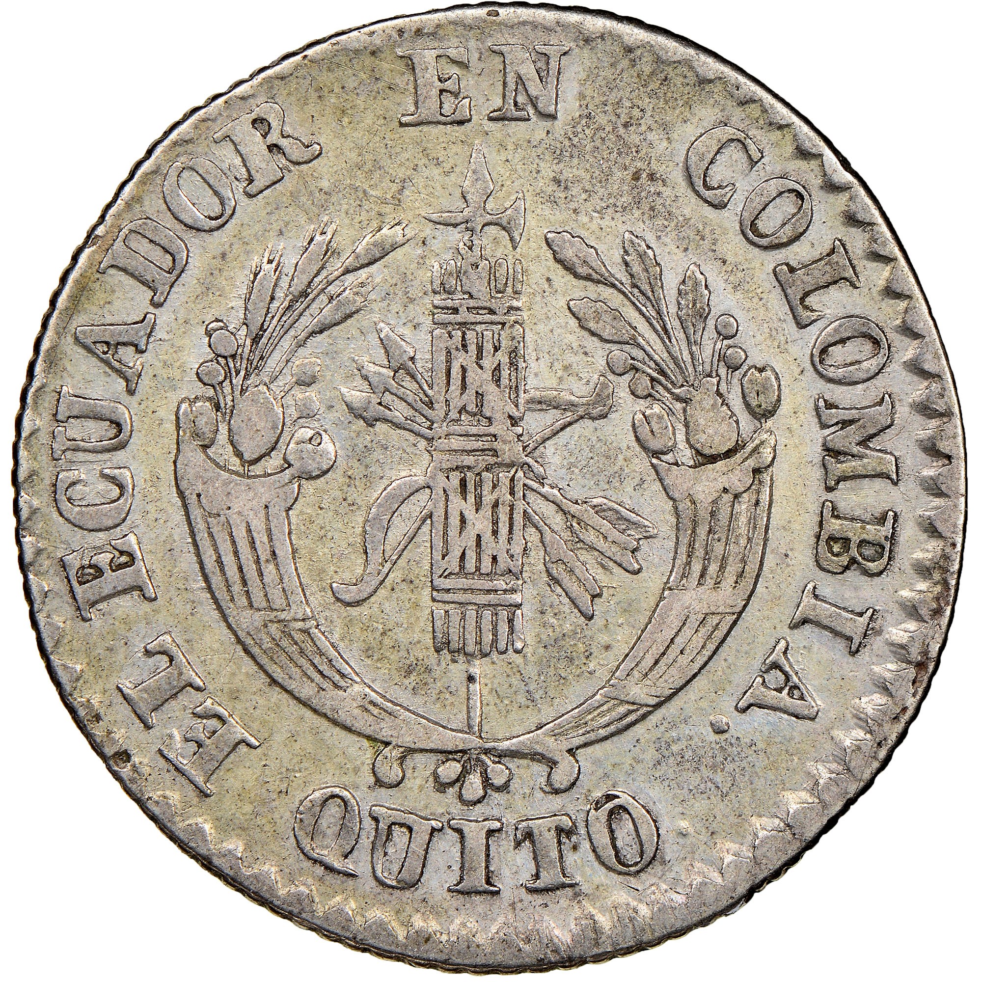 Ecuador 2 Reales KM 14 Prices & Values | NGC