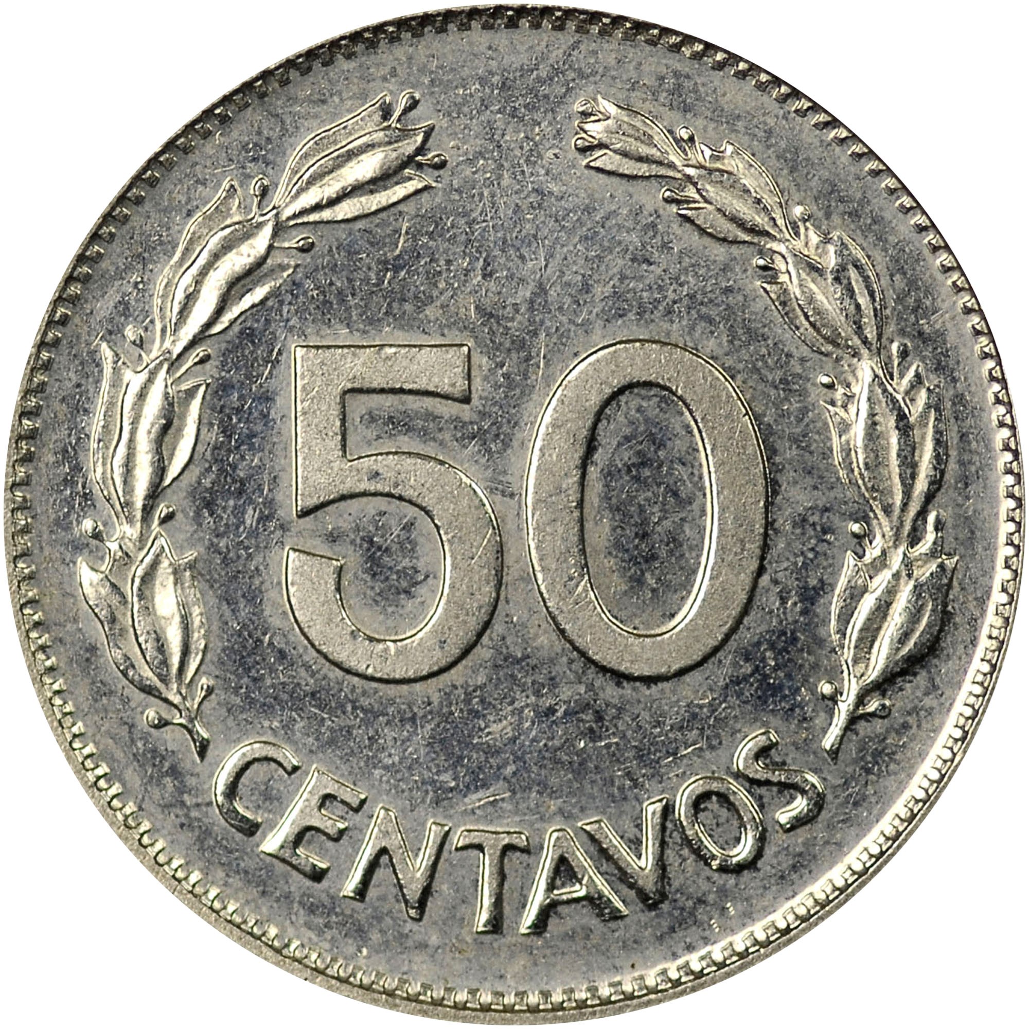 Ecuador 50 Centavos KM 87 Prices & Values | NGC