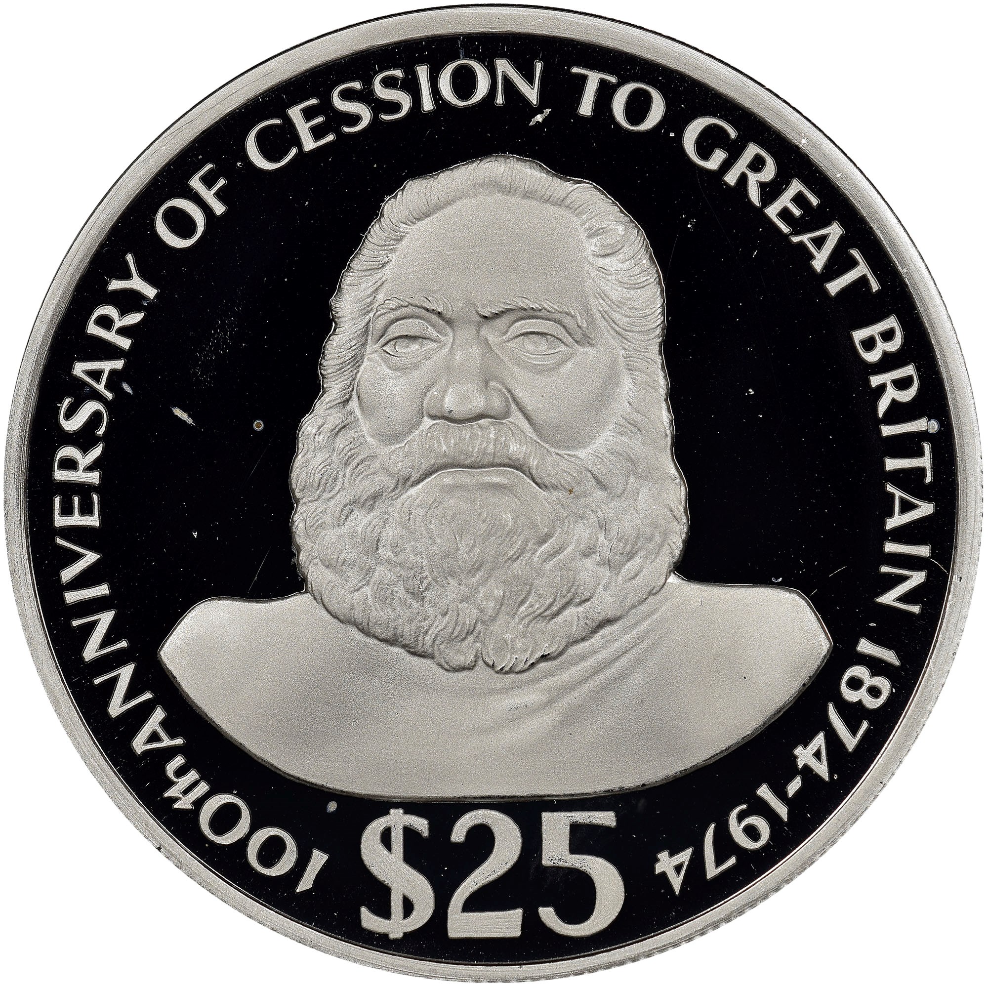 Fiji 25 Dollars KM 34 Prices & Values | NGC