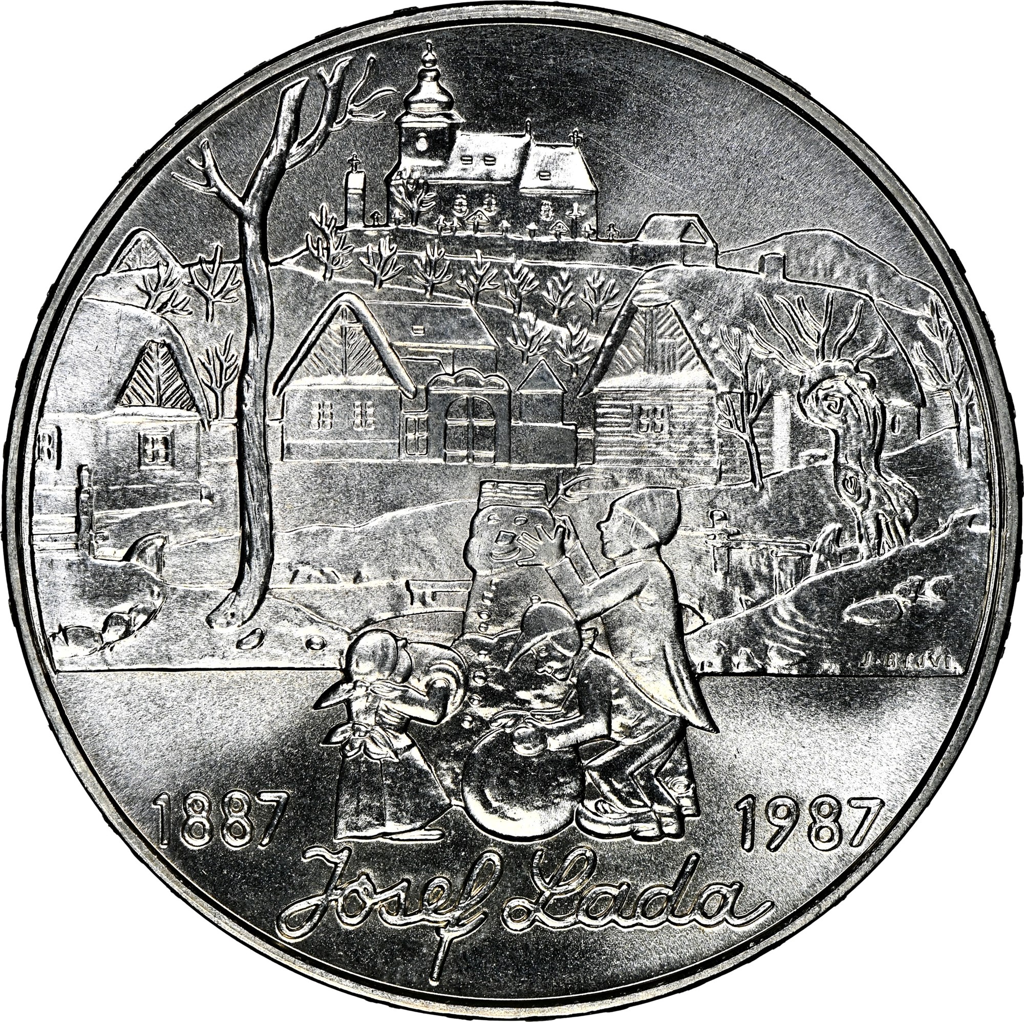 ◆チェコスロヴァキア1987製　４／４◆ Czechoslovakia 500 Korun KM 136 Prices & Values | NGC