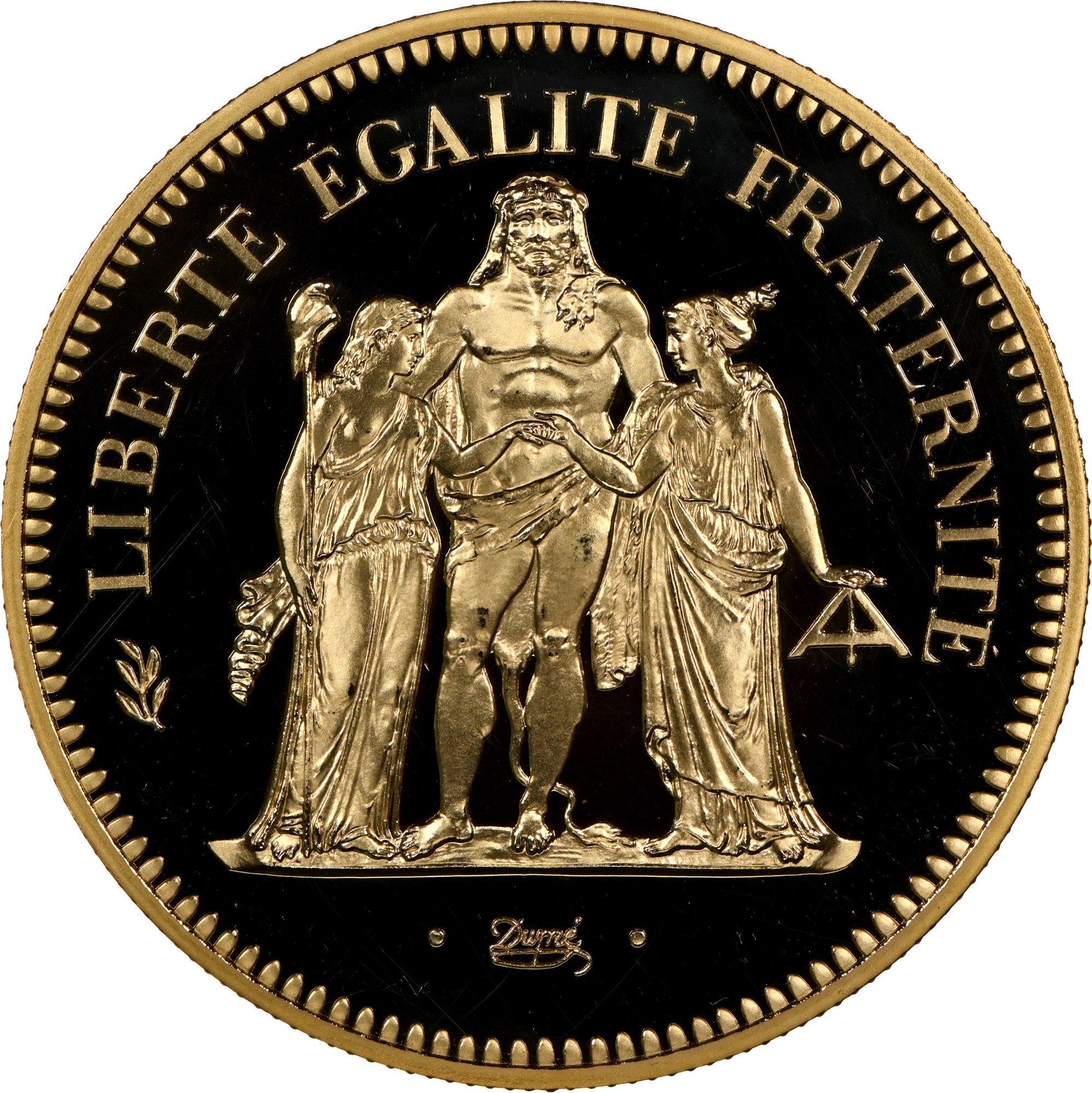 50フラン記念銀貨1975年 France 50 Francs KM P537 Prices & Values | NGC