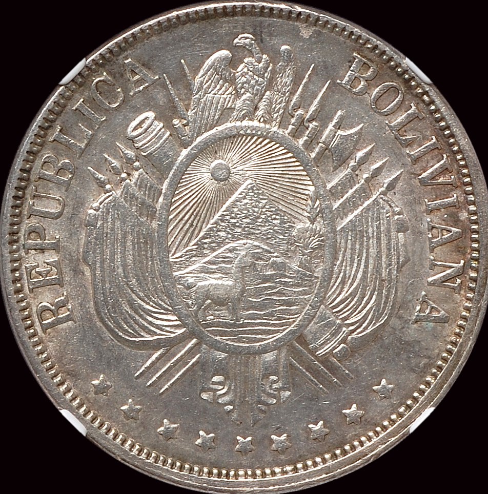 Bolivia Boliviano KM 160.1 Prices & Values | NGC