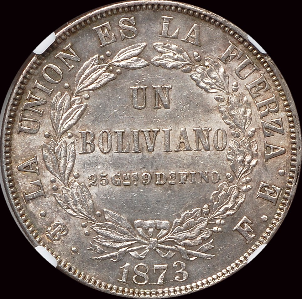 Bolivia Boliviano KM 160.1 Prices & Values | NGC