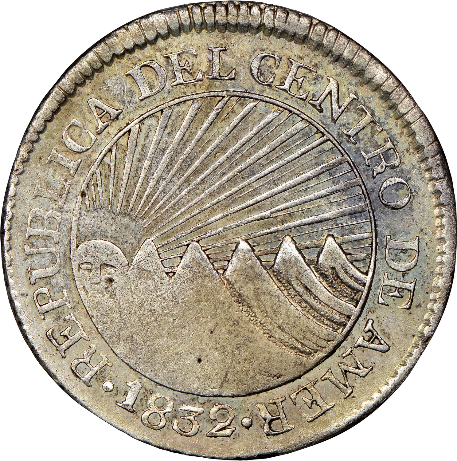 Central American Republic 2 Reales KM 9.3 Prices & Values | NGC