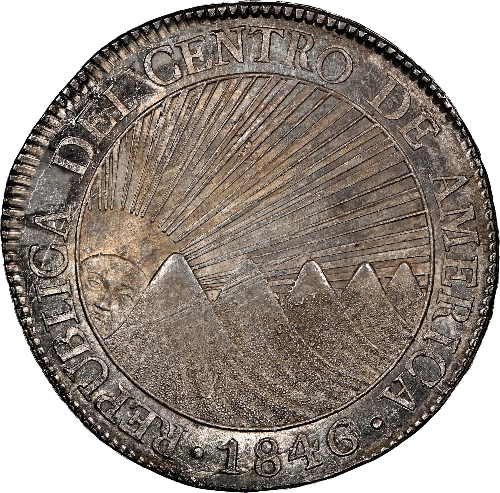 Central American Republic 8 Reales KM 4 Prices & Values | NGC