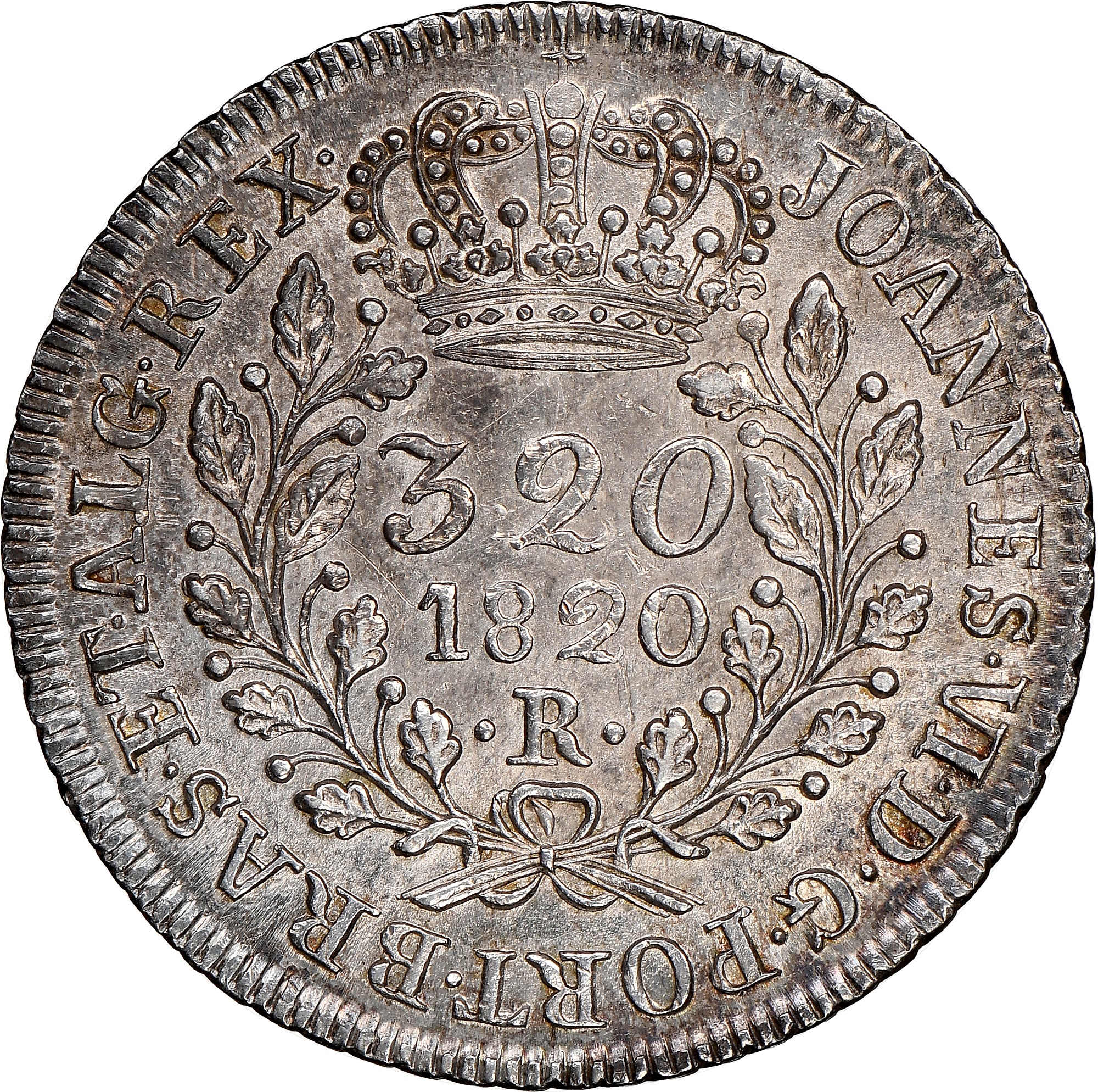 Brazil 320 Reis KM 324.2 Prices & Values | NGC