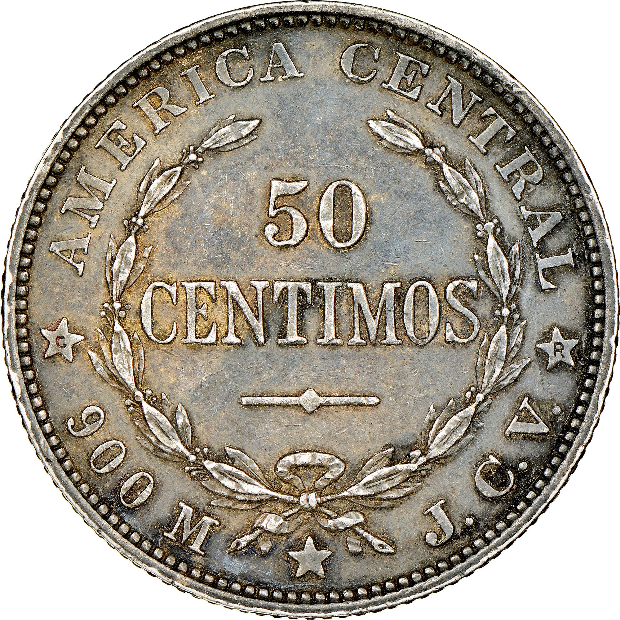 Costa Rica 50 Centimos KM 143 Prices & Values | NGC
